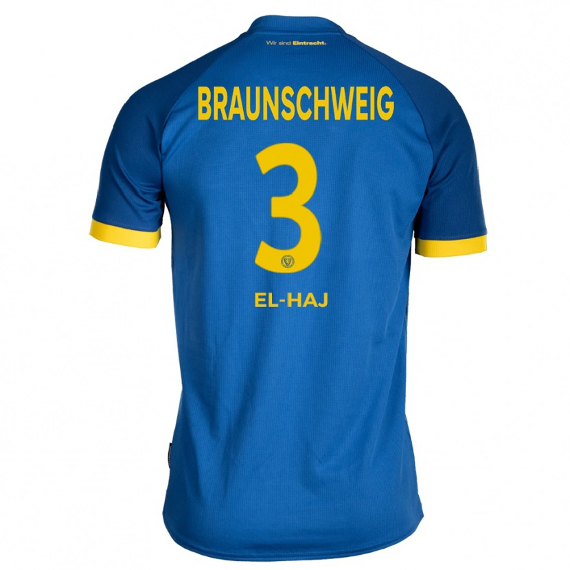 Danxen Damen Basim El-Haj #3 Königsblau Gelb Auswärtstrikot Trikot 2025/26 T-Shirt Österreich
