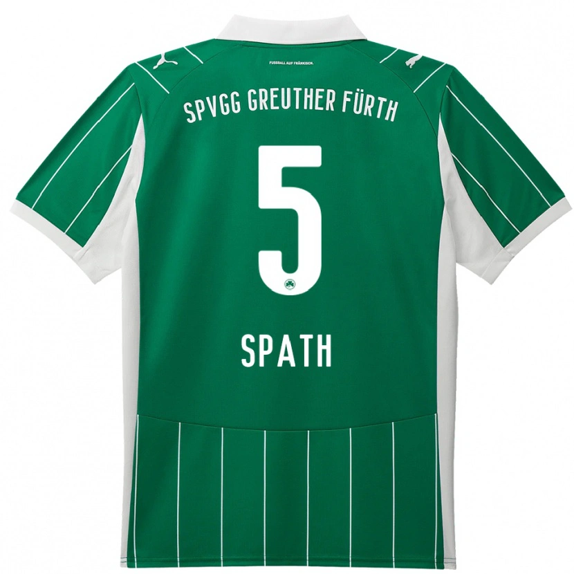 Danxen Damen Dominik Spath #5 Grün Weiß Auswärtstrikot Trikot 2025/26 T-Shirt Österreich