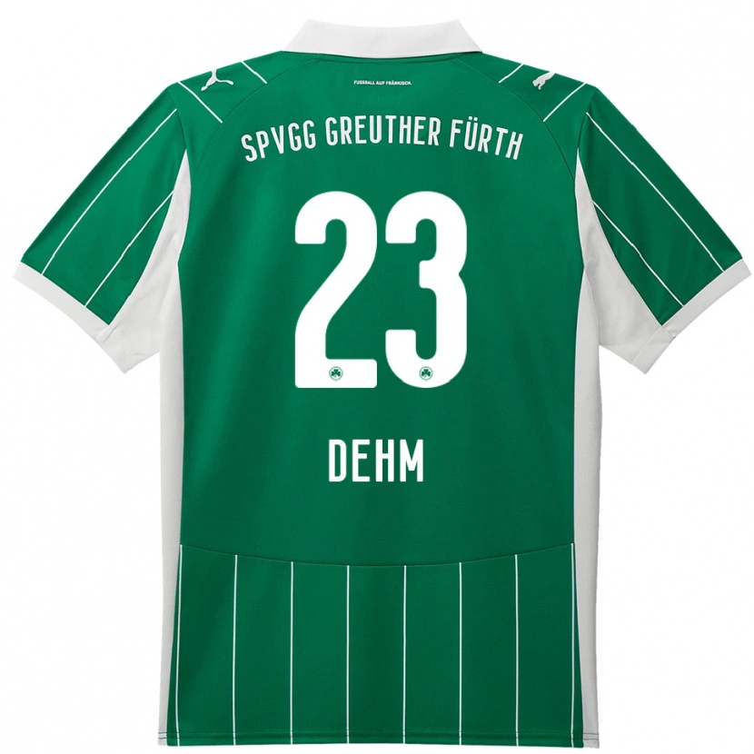 Danxen Damen Jannik Dehm #23 Grün Weiß Auswärtstrikot Trikot 2025/26 T-Shirt Österreich