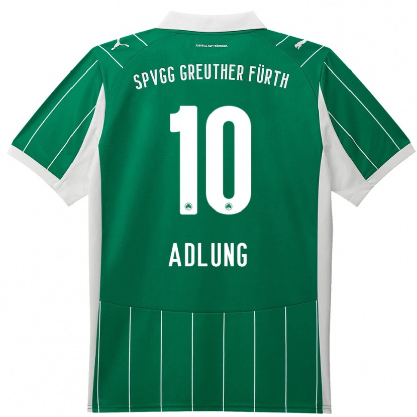 Danxen Damen Daniel Adlung #10 Grün Weiß Auswärtstrikot Trikot 2025/26 T-Shirt Österreich