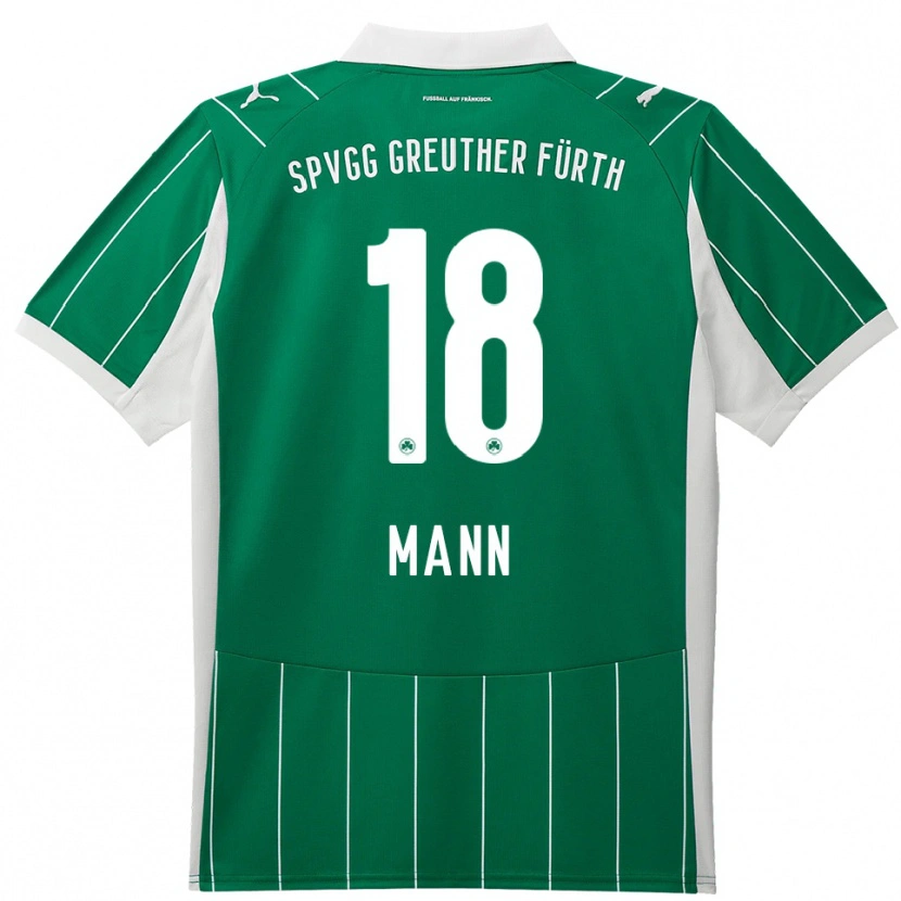 Danxen Damen Silas Mann #18 Grün Weiß Auswärtstrikot Trikot 2025/26 T-Shirt Österreich