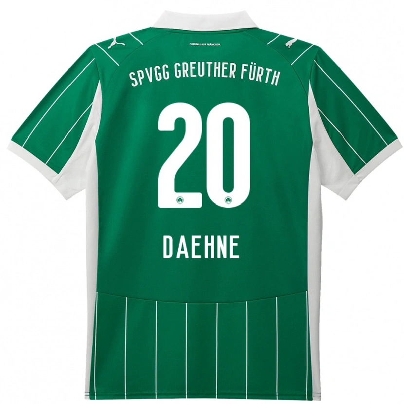 Danxen Damen Luis Daehne #20 Grün Weiß Auswärtstrikot Trikot 2025/26 T-Shirt Österreich