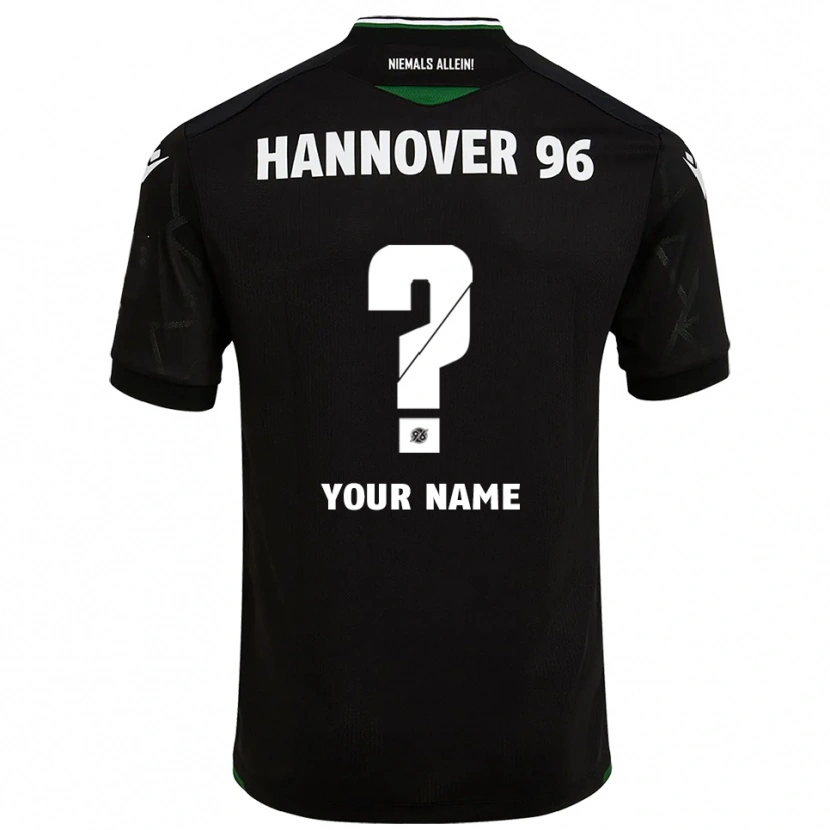 Danxen Damen Ihren Namen #0 Schwarz Grün Auswärtstrikot Trikot 2025/26 T-Shirt Österreich