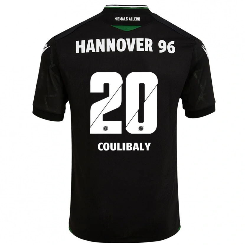 Danxen Damen Adam Coulibaly #20 Schwarz Grün Auswärtstrikot Trikot 2025/26 T-Shirt Österreich