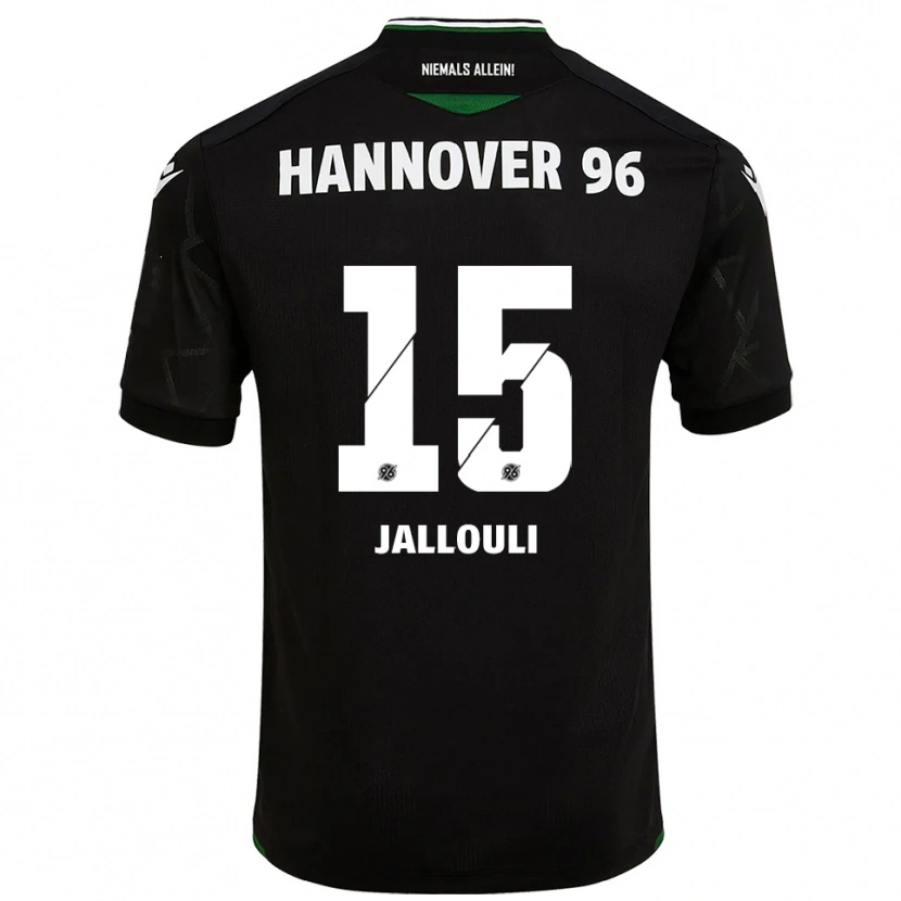 Danxen Damen Marouan Jallouli #15 Schwarz Grün Auswärtstrikot Trikot 2025/26 T-Shirt Österreich