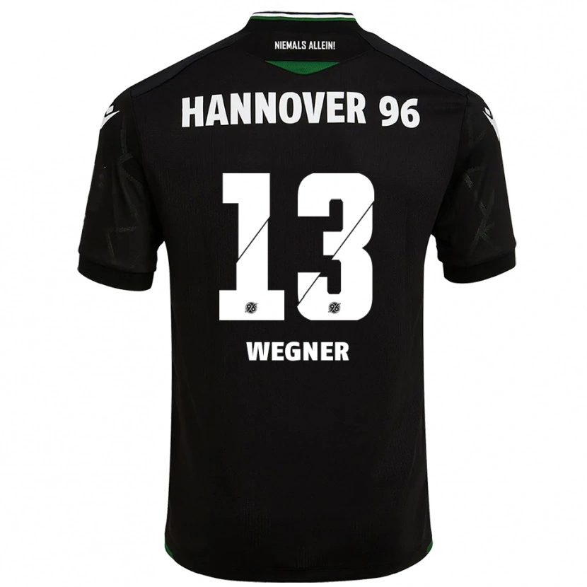 Danxen Damen Ole Wegner #13 Schwarz Grün Auswärtstrikot Trikot 2025/26 T-Shirt Österreich