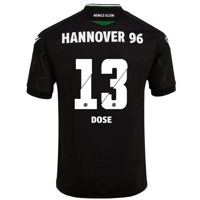 Danxen Damen Julia Dose #13 Schwarz Grün Auswärtstrikot Trikot 2025/26 T-Shirt Österreich