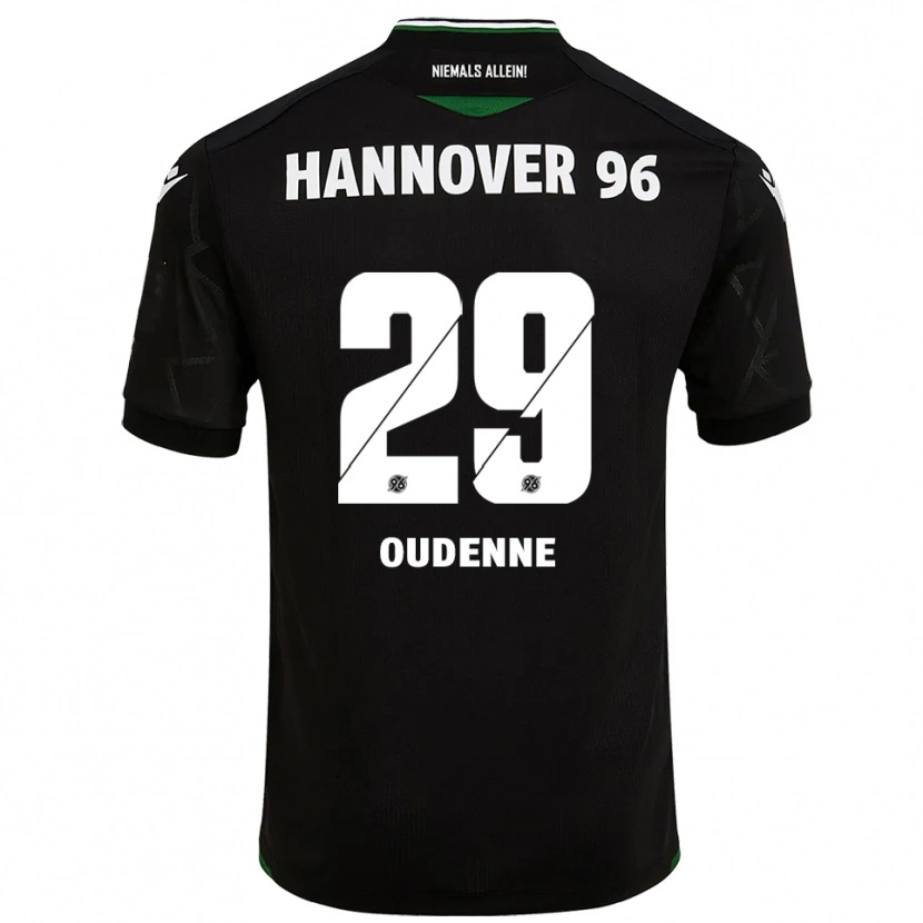 Danxen Damen Kolja Oudenne #29 Schwarz Grün Auswärtstrikot Trikot 2025/26 T-Shirt Österreich