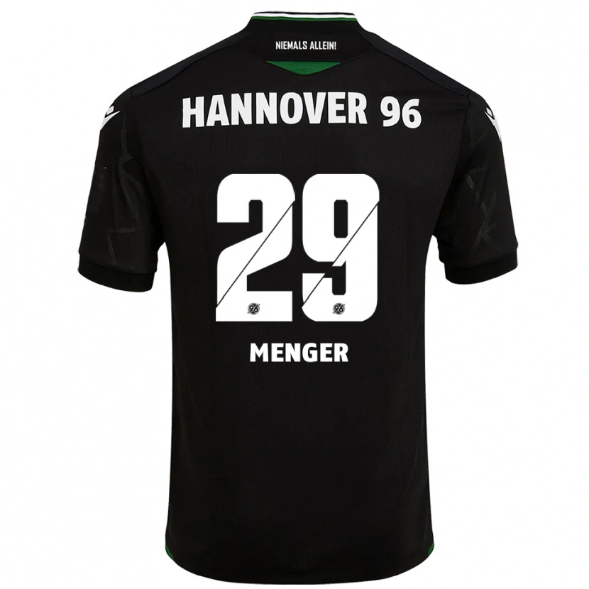 Danxen Damen Jana Menger #29 Schwarz Grün Auswärtstrikot Trikot 2025/26 T-Shirt Österreich