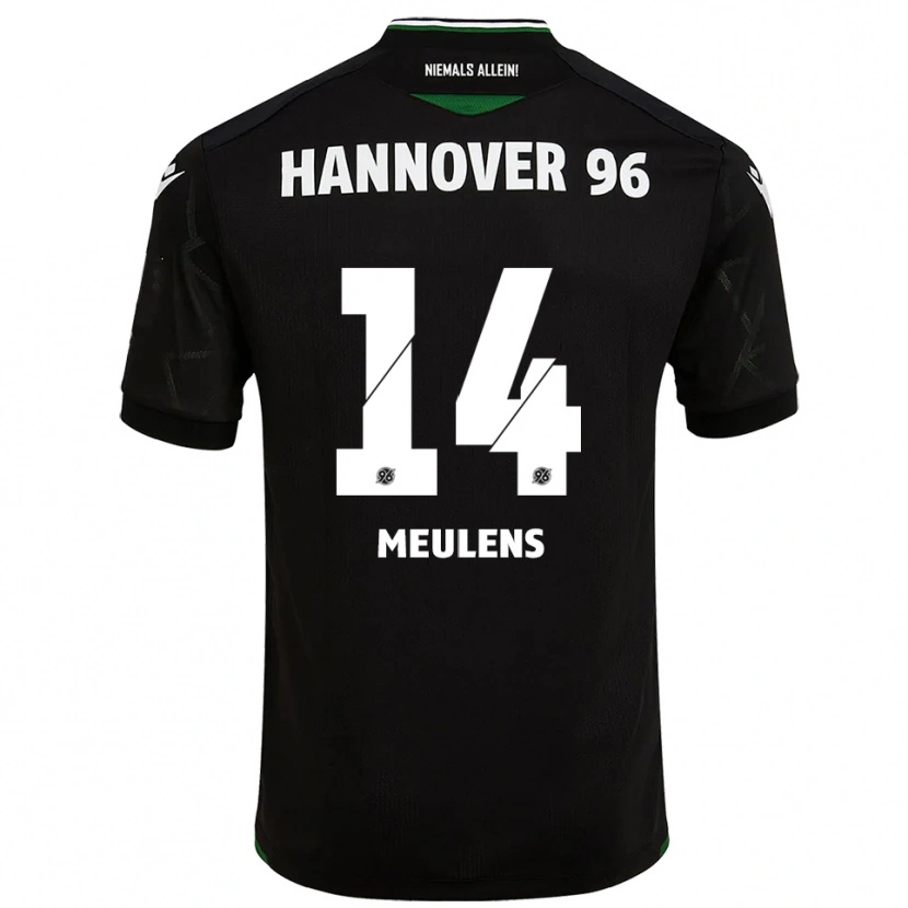Danxen Damen Giordinelo Meulens #14 Schwarz Grün Auswärtstrikot Trikot 2025/26 T-Shirt Österreich