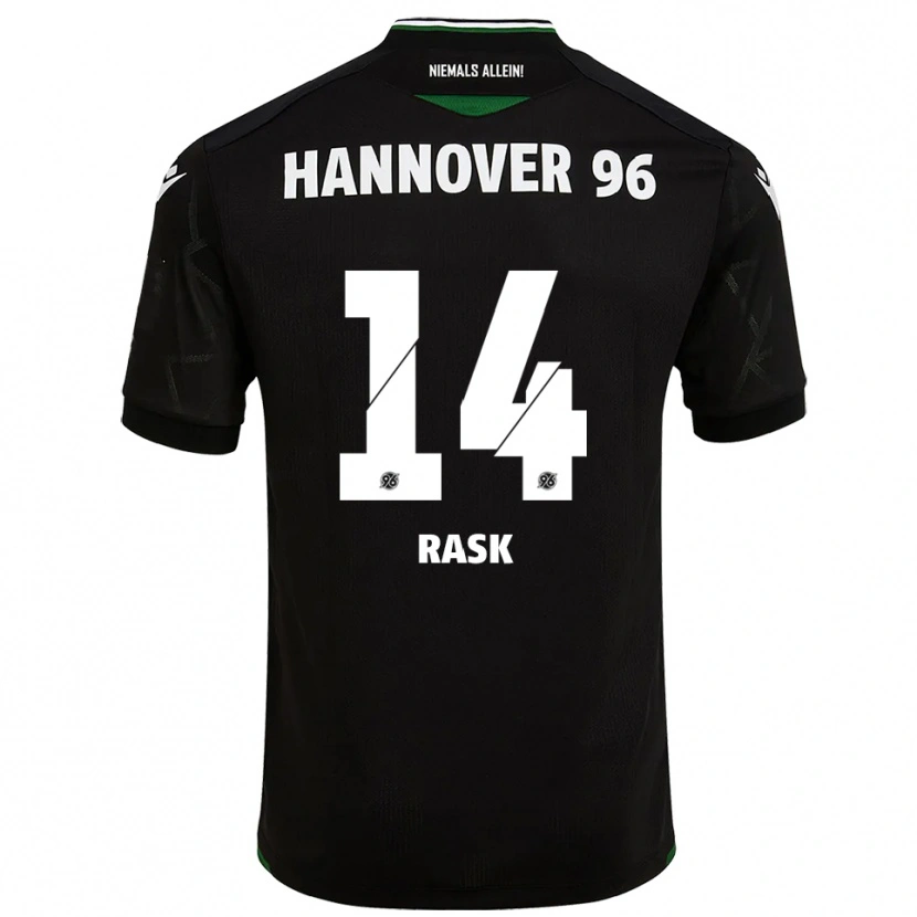 Danxen Damen Peter Rask #14 Schwarz Grün Auswärtstrikot Trikot 2025/26 T-Shirt Österreich