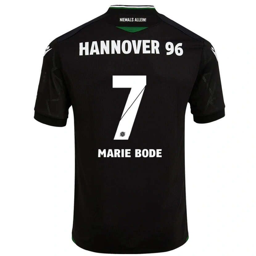Danxen Damen Bente Marie Bode #7 Schwarz Grün Auswärtstrikot Trikot 2025/26 T-Shirt Österreich