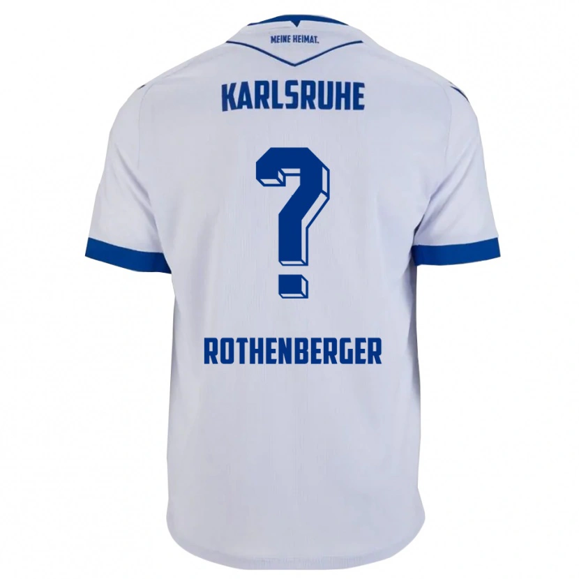 Danxen Damen Paulina Rothenberger #0 Weiß Blau Auswärtstrikot Trikot 2025/26 T-Shirt Österreich