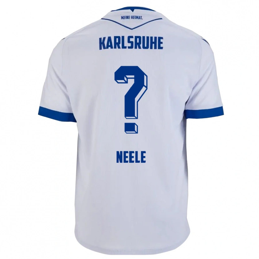 Danxen Damen Neele Beck #0 Weiß Blau Auswärtstrikot Trikot 2025/26 T-Shirt Österreich