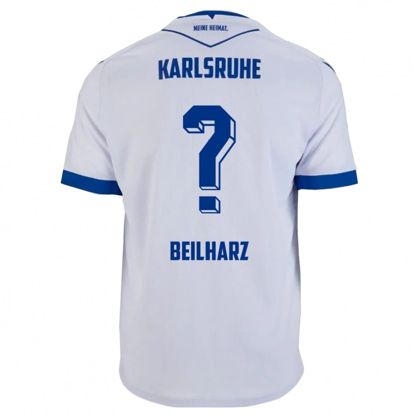 Danxen Damen Charlotte Beilharz #0 Weiß Blau Auswärtstrikot Trikot 2025/26 T-Shirt Österreich