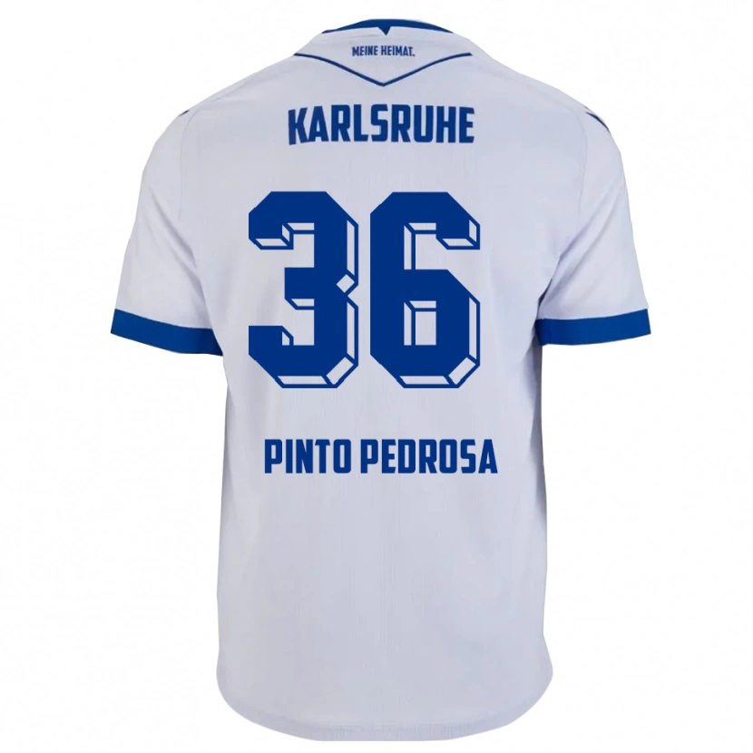 Danxen Damen Rafael Pinto Pedrosa #36 Weiß Blau Auswärtstrikot Trikot 2025/26 T-Shirt Österreich