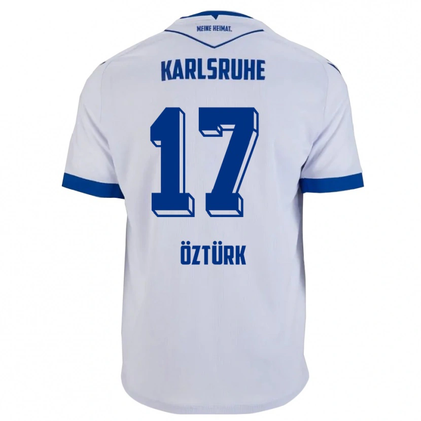 Danxen Damen Eren Öztürk #17 Weiß Blau Auswärtstrikot Trikot 2025/26 T-Shirt Österreich