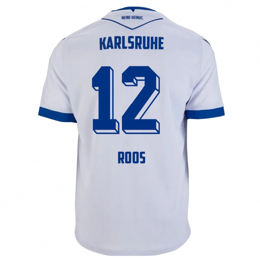 Danxen Damen Silvio Roos #12 Weiß Blau Auswärtstrikot Trikot 2025/26 T-Shirt Österreich