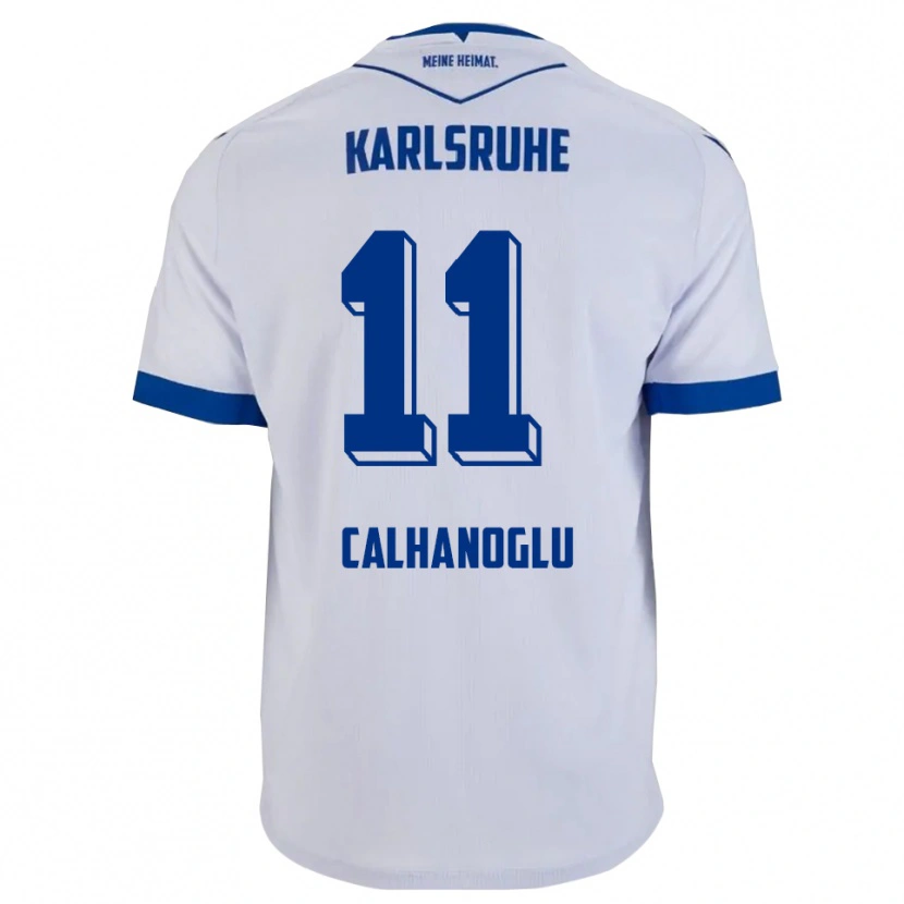 Danxen Damen Turan Calhanoglu #11 Weiß Blau Auswärtstrikot Trikot 2025/26 T-Shirt Österreich