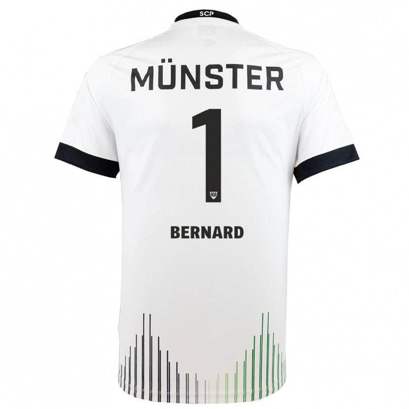 Danxen Damen Jan Bernard #1 Weiß Schwarz Auswärtstrikot Trikot 2025/26 T-Shirt Österreich