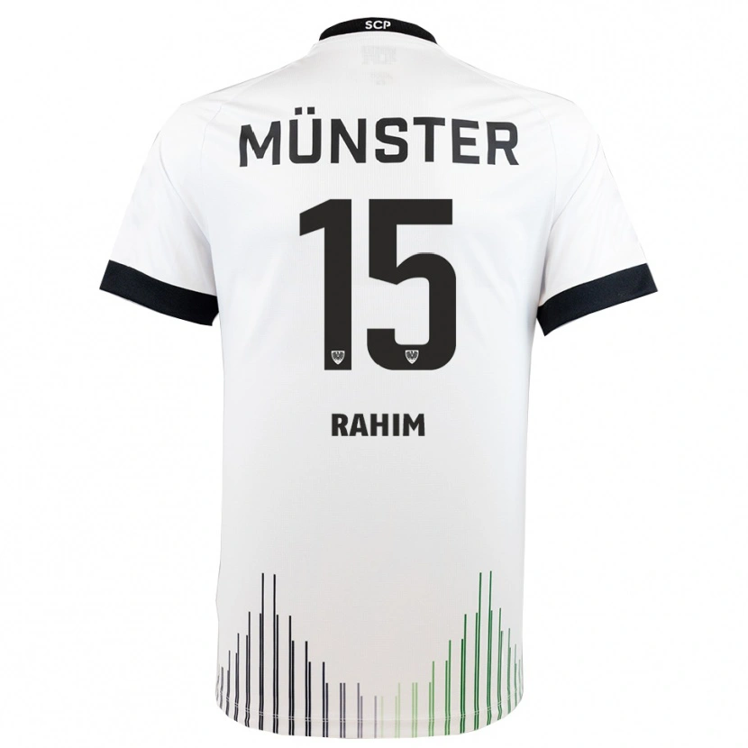 Danxen Damen David Rahim #15 Weiß Schwarz Auswärtstrikot Trikot 2025/26 T-Shirt Österreich