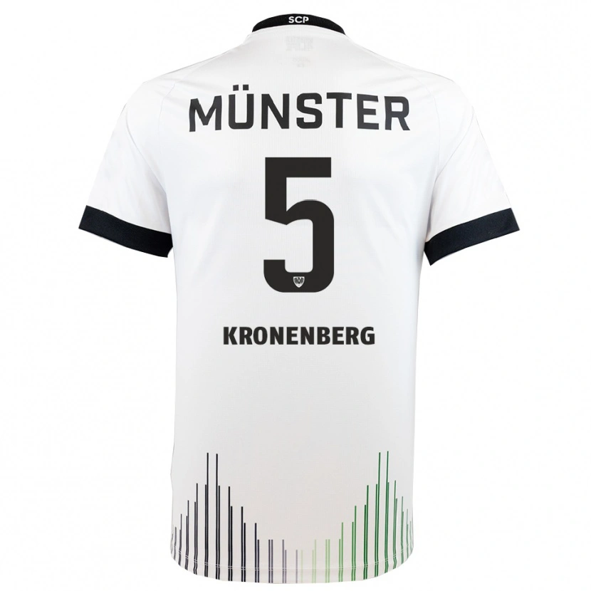 Danxen Damen Ben Kronenberg #5 Weiß Schwarz Auswärtstrikot Trikot 2025/26 T-Shirt Österreich