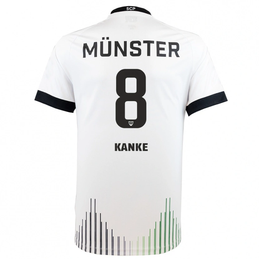 Danxen Damen Tim Kanke #8 Weiß Schwarz Auswärtstrikot Trikot 2025/26 T-Shirt Österreich
