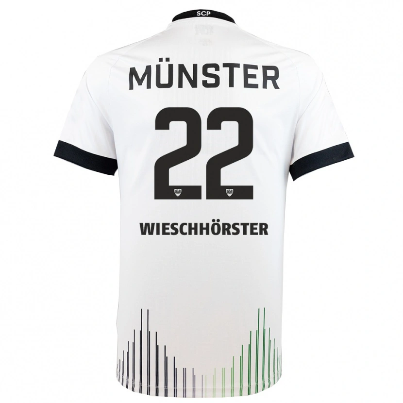 Danxen Damen Falk Wieschhörster #22 Weiß Schwarz Auswärtstrikot Trikot 2025/26 T-Shirt Österreich