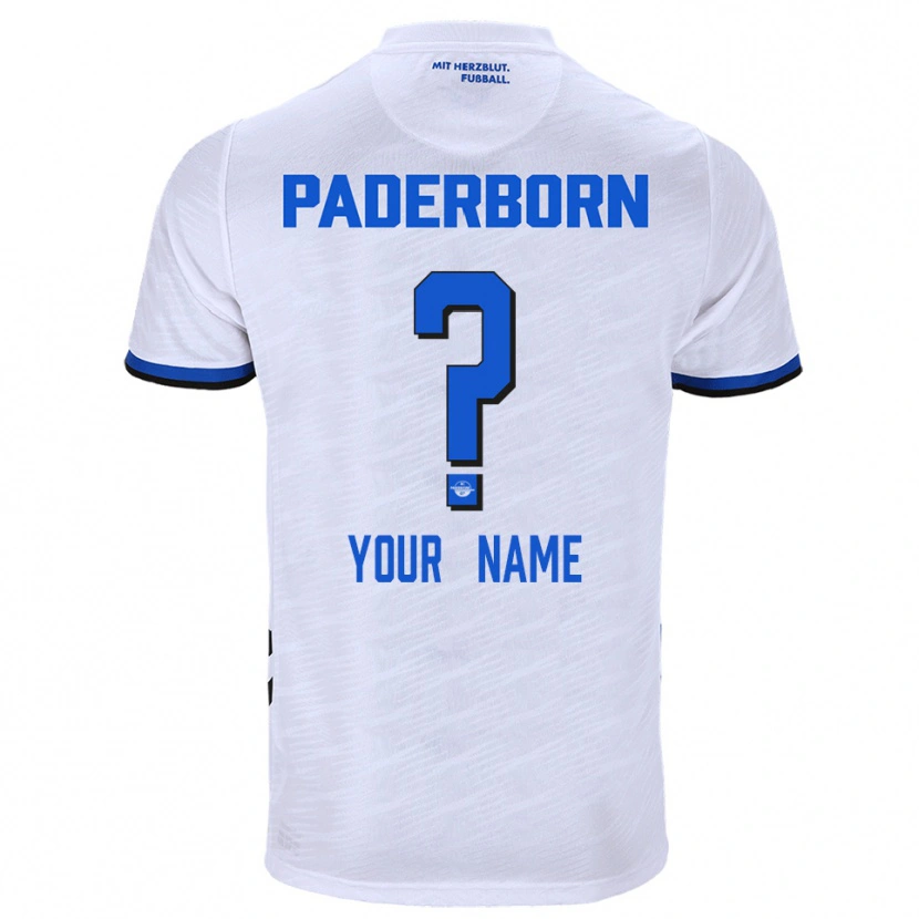 Danxen Damen Ihren Namen #0 Weiß Blau Auswärtstrikot Trikot 2025/26 T-Shirt Österreich