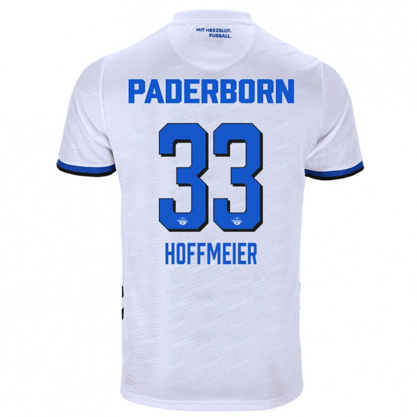 Danxen Damen Marcel Hoffmeier #33 Weiß Blau Auswärtstrikot Trikot 2025/26 T-Shirt Österreich