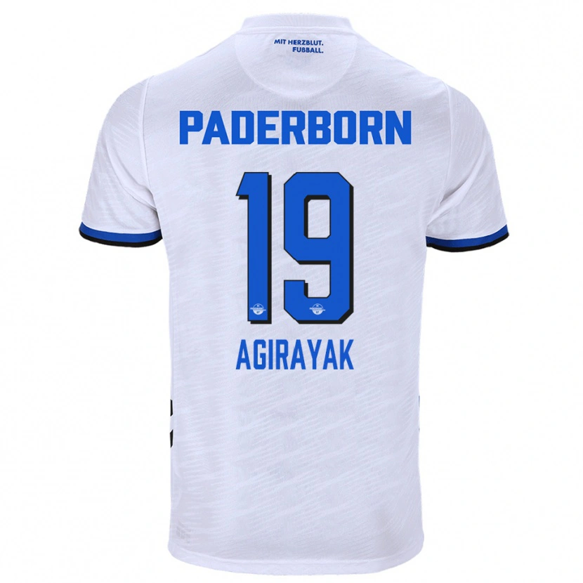 Danxen Damen Cihan Agirayak #19 Weiß Blau Auswärtstrikot Trikot 2025/26 T-Shirt Österreich