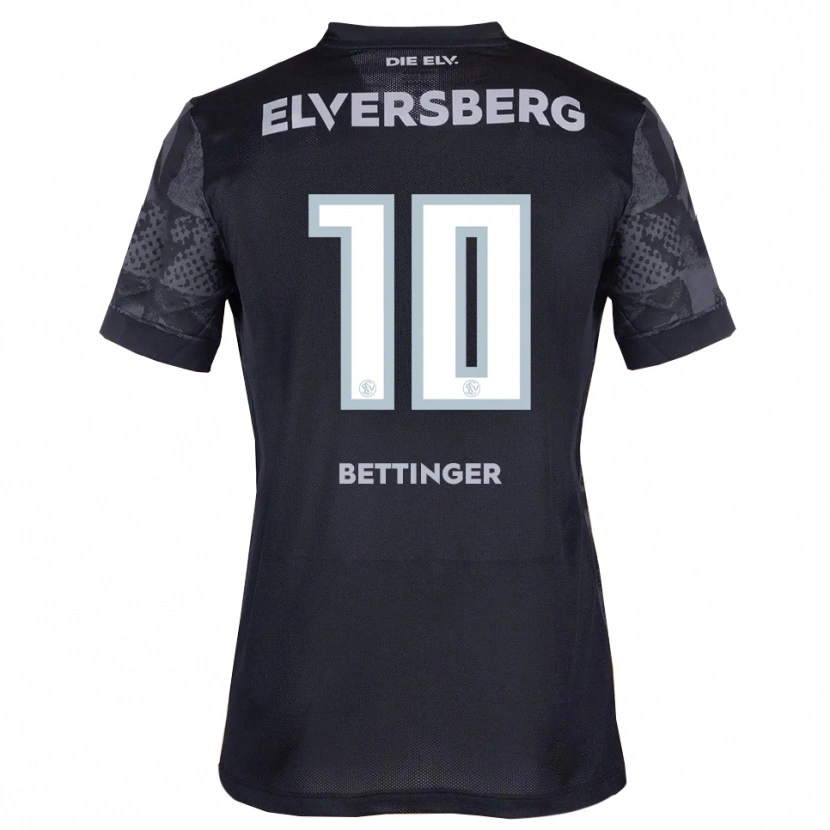 Danxen Damen Pierre Bettinger #10 Schwarz Grau Auswärtstrikot Trikot 2025/26 T-Shirt Österreich