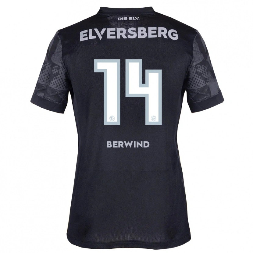 Danxen Damen Lilli Berwind #14 Schwarz Grau Auswärtstrikot Trikot 2025/26 T-Shirt Österreich