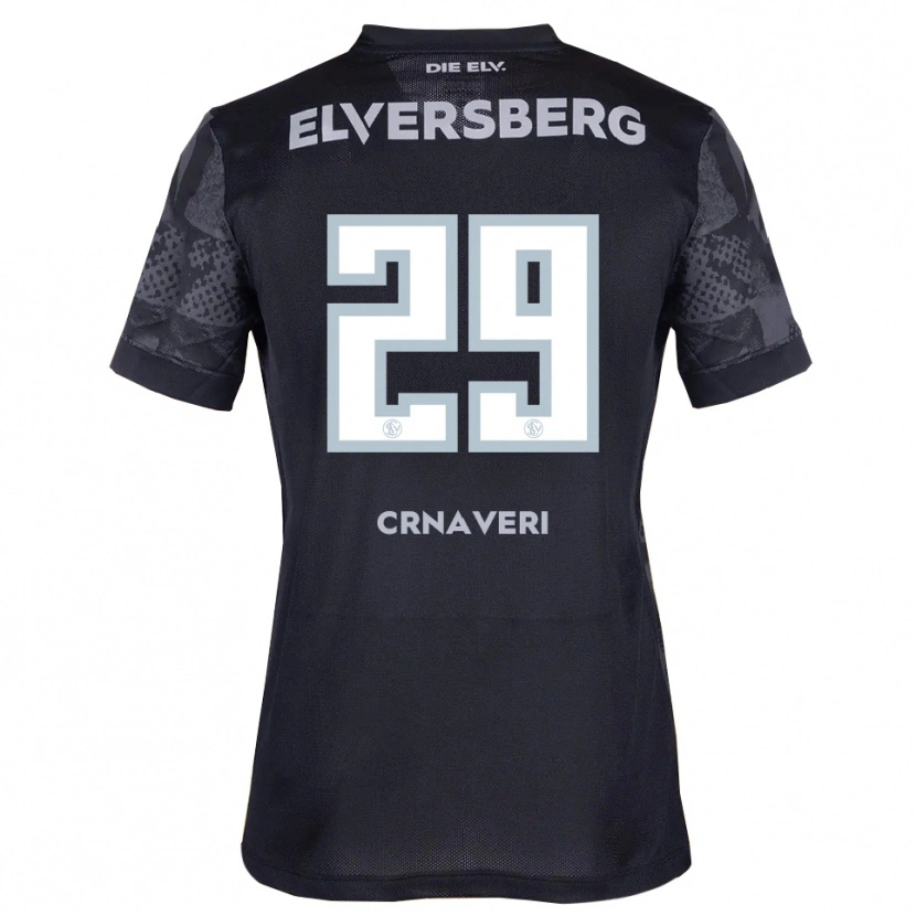 Danxen Damen Laureta Crnaveri #29 Schwarz Grau Auswärtstrikot Trikot 2025/26 T-Shirt Österreich