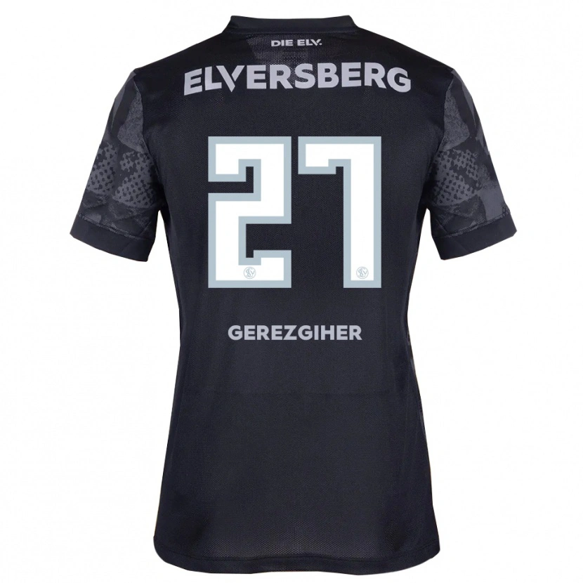 Danxen Damen Filimon Gerezgiher #27 Schwarz Grau Auswärtstrikot Trikot 2025/26 T-Shirt Österreich