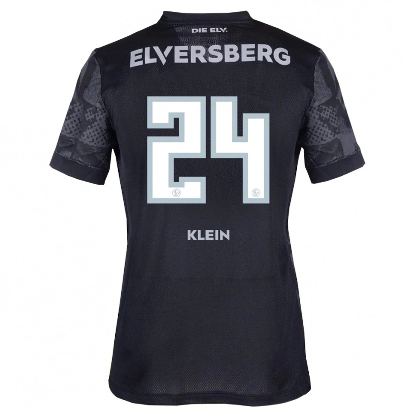 Danxen Damen Emily Klein #24 Schwarz Grau Auswärtstrikot Trikot 2025/26 T-Shirt Österreich