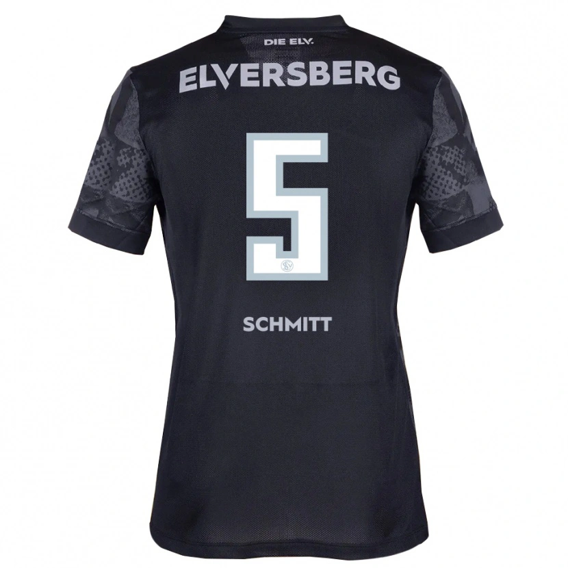 Danxen Damen Leon Schmitt #5 Schwarz Grau Auswärtstrikot Trikot 2025/26 T-Shirt Österreich