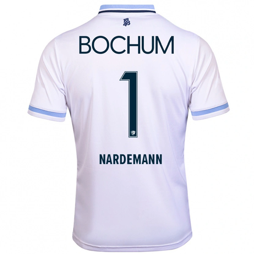 Danxen Damen Kari Närdemann #1 Weiß Himmelblau Auswärtstrikot Trikot 2025/26 T-Shirt Österreich