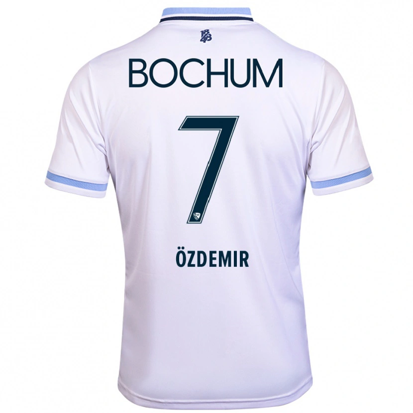 Danxen Damen Tolga Özdemir #7 Weiß Himmelblau Auswärtstrikot Trikot 2025/26 T-Shirt Österreich