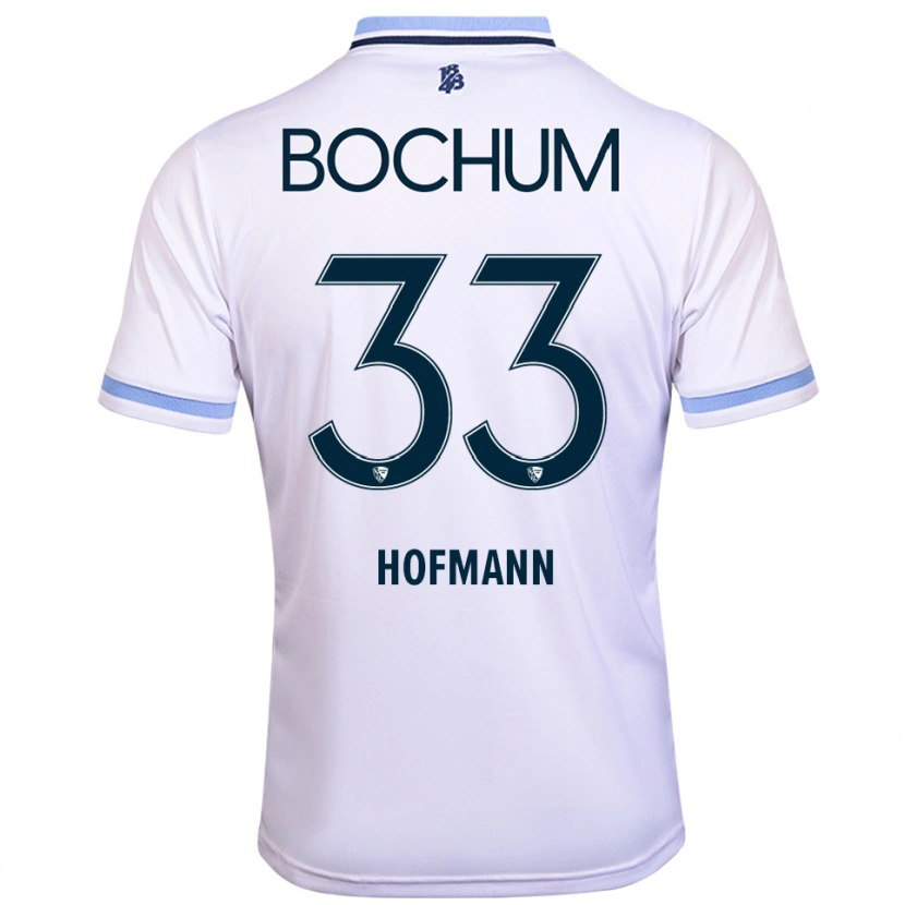 Danxen Damen Philipp Hofmann #33 Weiß Himmelblau Auswärtstrikot Trikot 2025/26 T-Shirt Österreich