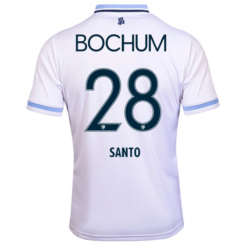 Danxen Damen Lumiere Santo #28 Weiß Himmelblau Auswärtstrikot Trikot 2025/26 T-Shirt Österreich