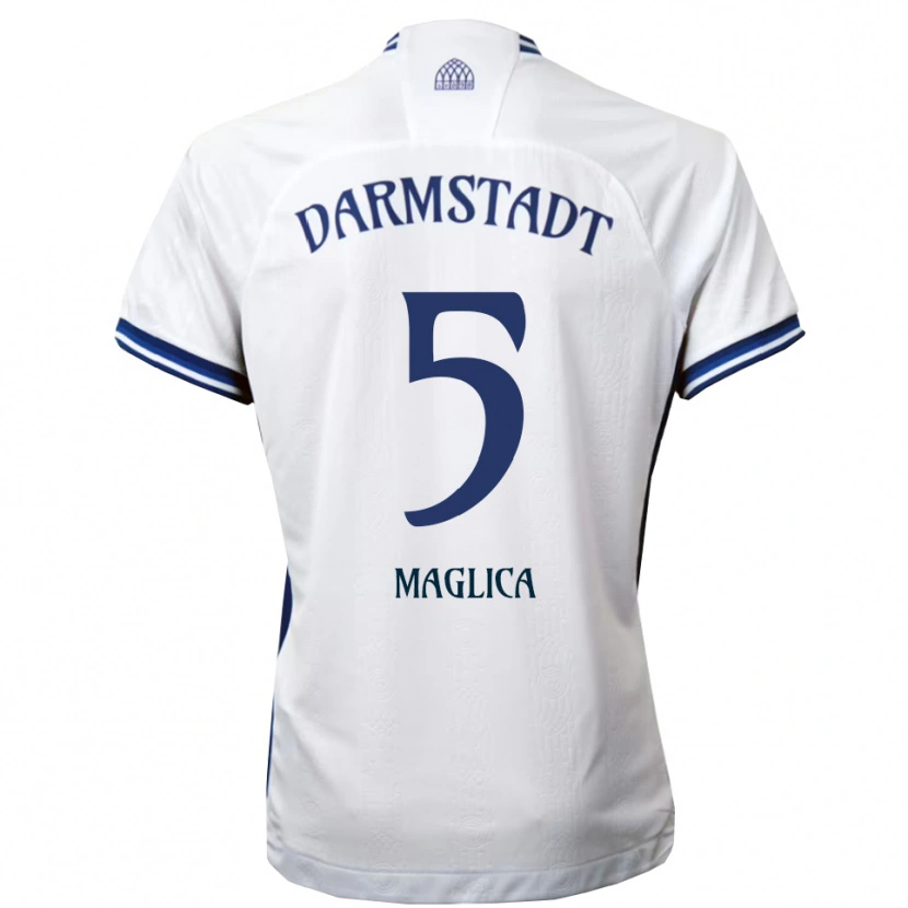 Danxen Damen Matej Maglica #5 Weiß Blau Auswärtstrikot Trikot 2025/26 T-Shirt Österreich