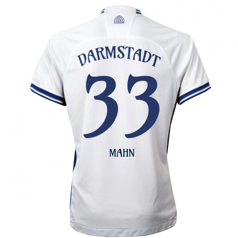 Danxen Damen Jeremy Mahn #33 Weiß Blau Auswärtstrikot Trikot 2025/26 T-Shirt Österreich