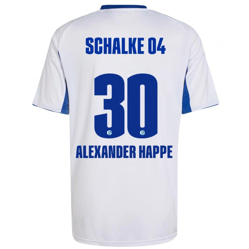 Danxen Damen Luca Alexander Happe #30 Weiß Blau Auswärtstrikot Trikot 2025/26 T-Shirt Österreich
