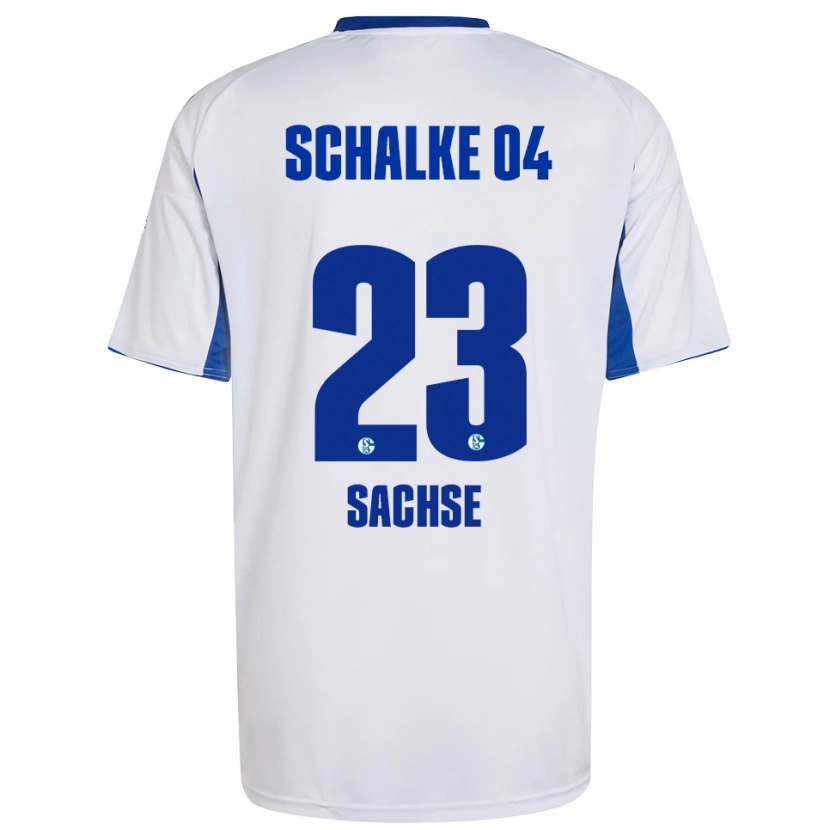 Danxen Damen Jakob Sachse #23 Weiß Blau Auswärtstrikot Trikot 2025/26 T-Shirt Österreich