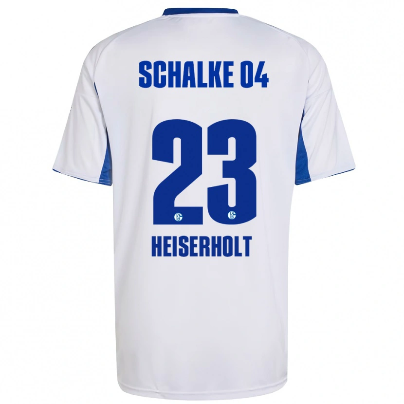 Danxen Damen Finn Heiserholt #23 Weiß Blau Auswärtstrikot Trikot 2025/26 T-Shirt Österreich