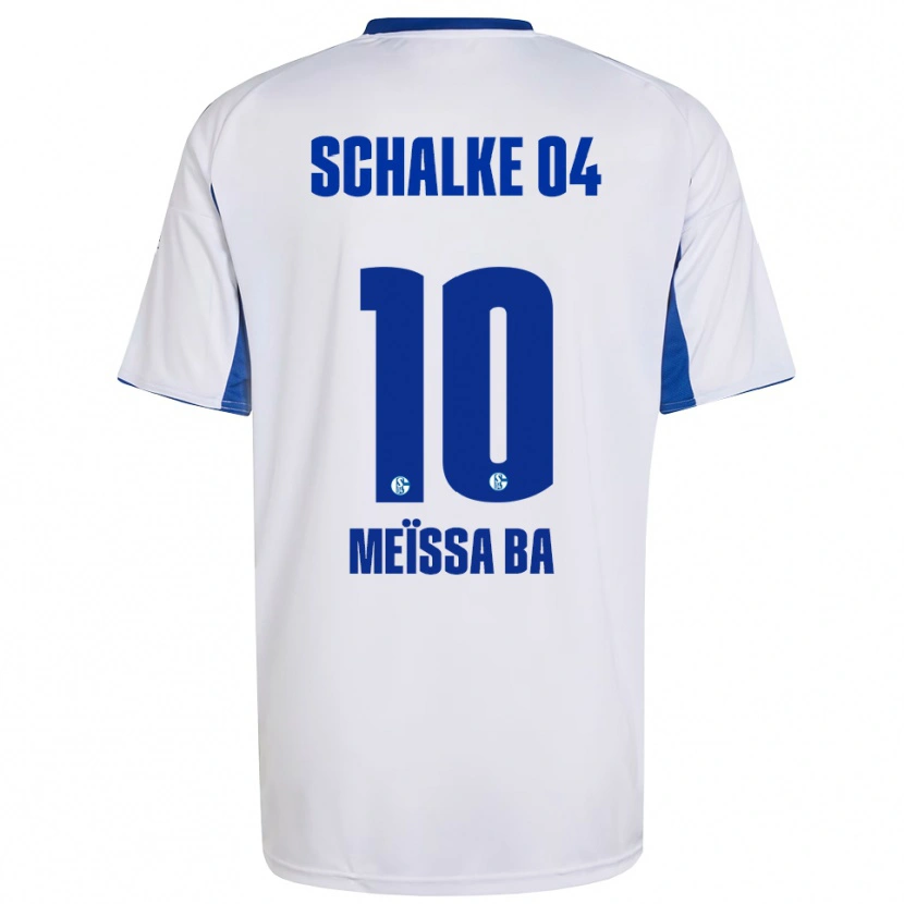 Danxen Damen Pape Meïssa Ba #10 Weiß Blau Auswärtstrikot Trikot 2025/26 T-Shirt Österreich
