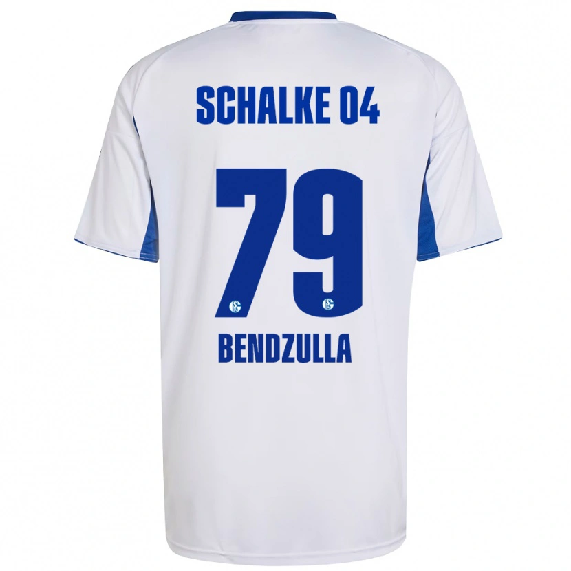 Danxen Damen Leonie Bendzulla #79 Weiß Blau Auswärtstrikot Trikot 2025/26 T-Shirt Österreich