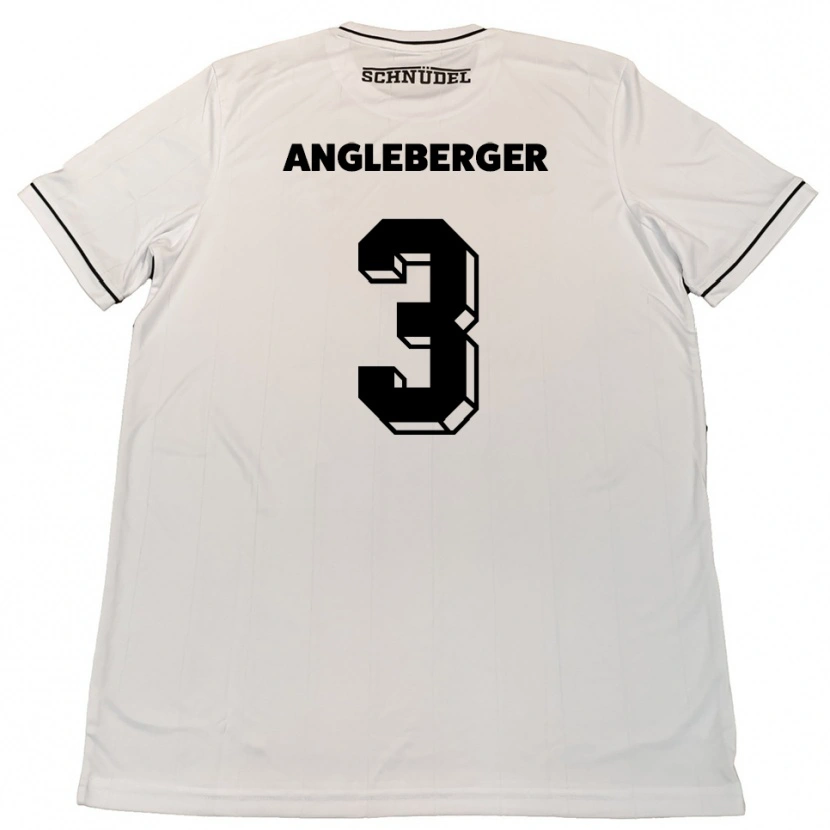 Danxen Damen Devin Angleberger #3 Weiß Schwarz Auswärtstrikot Trikot 2025/26 T-Shirt Österreich