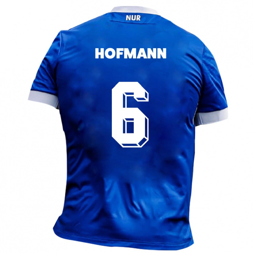 Danxen Damen Jonas Hofmann #6 Blau Weiß Auswärtstrikot Trikot 2025/26 T-Shirt Österreich